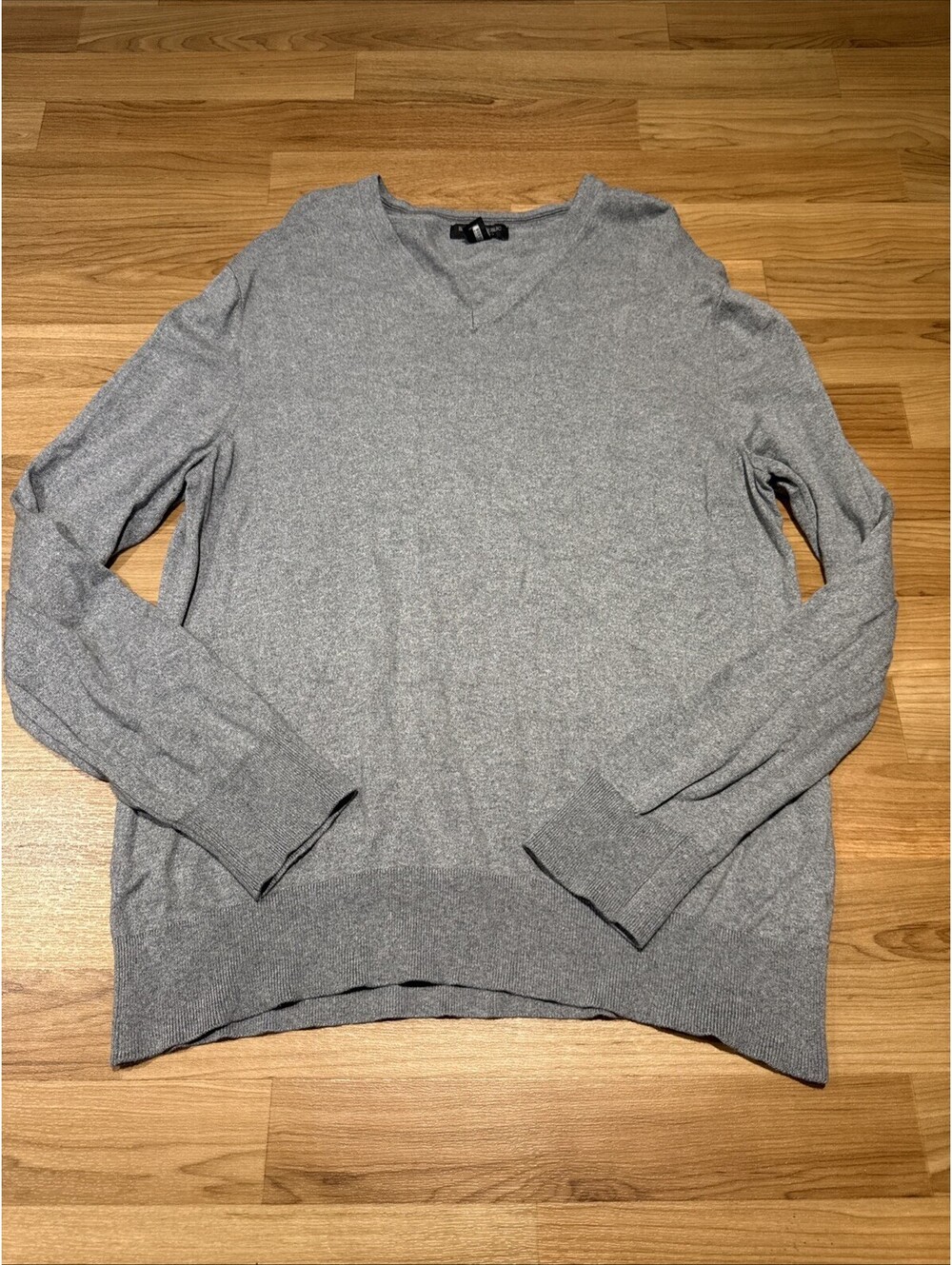 Banana Republic Sweater Mens XL Silk Cashmere Luxury Blend V Neck Casual Office